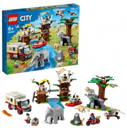 LEGO City Obóz ratowników dzikich zwierząt 60307