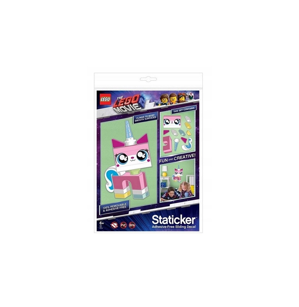 LEGO Unikitty Staticker z The LEGO Movie 2 LEGO Unikitty Staticker z The LEGO Movie 2