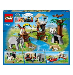 LEGO City Obóz ratowników dzikich zwierząt 60307