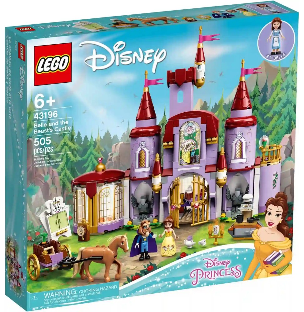 LEGO Disney Castelul Bellei și Bestia 43196