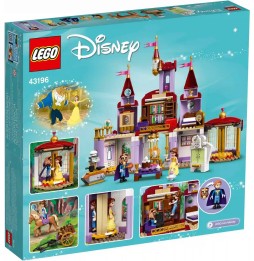 LEGO Disney Belle and Beast Castle 43196