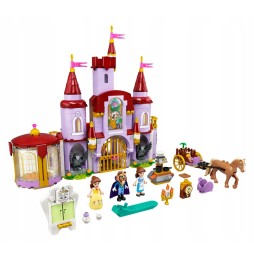 LEGO Disney Belle and Beast Castle 43196