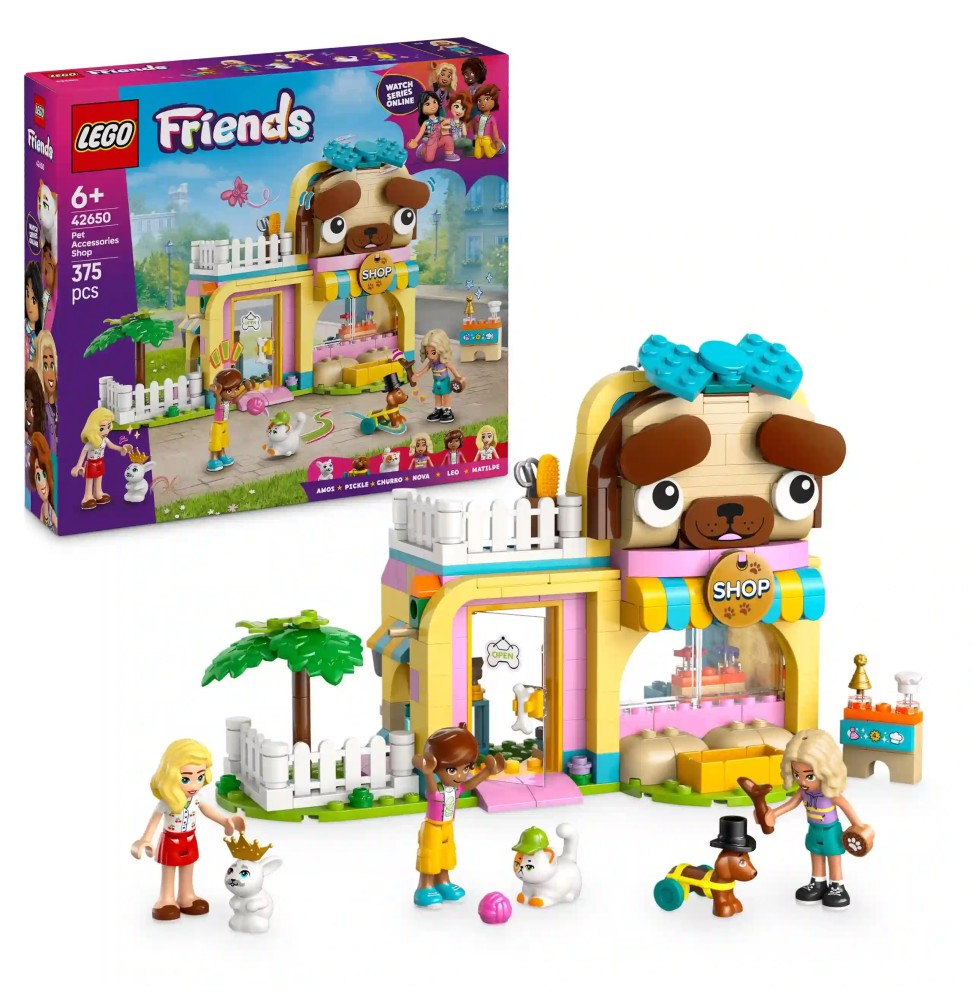 LEGO Friends 42650 Sklep z akcesoriami dla zwierząt