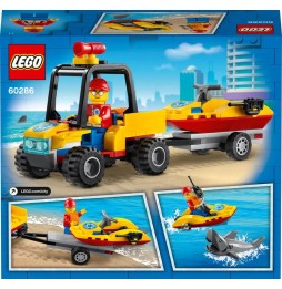 LEGO City 60286 ATV salvare pe plajă