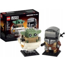 LEGO 75317 Mandalorian și Copil cu abțibilduri gratis