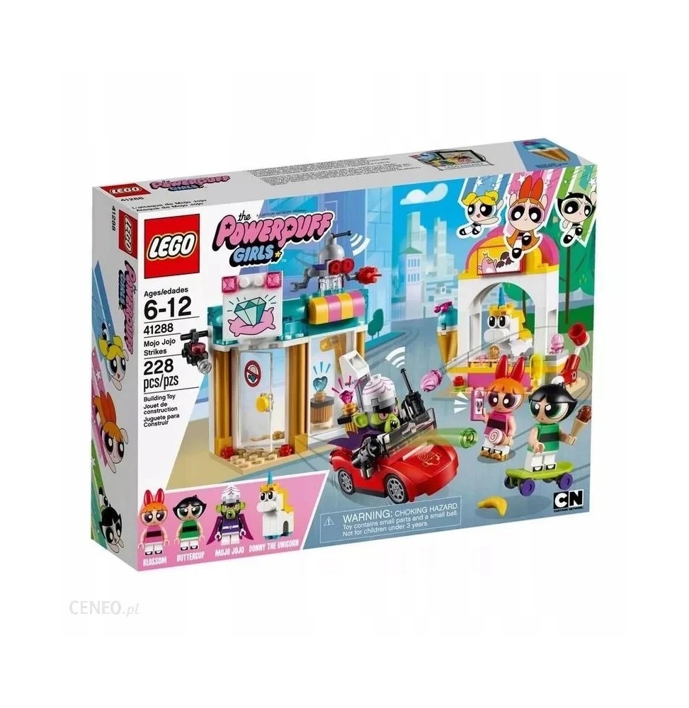 LEGO 41288 Fetele Powerpuff Mojo Jojo atacă