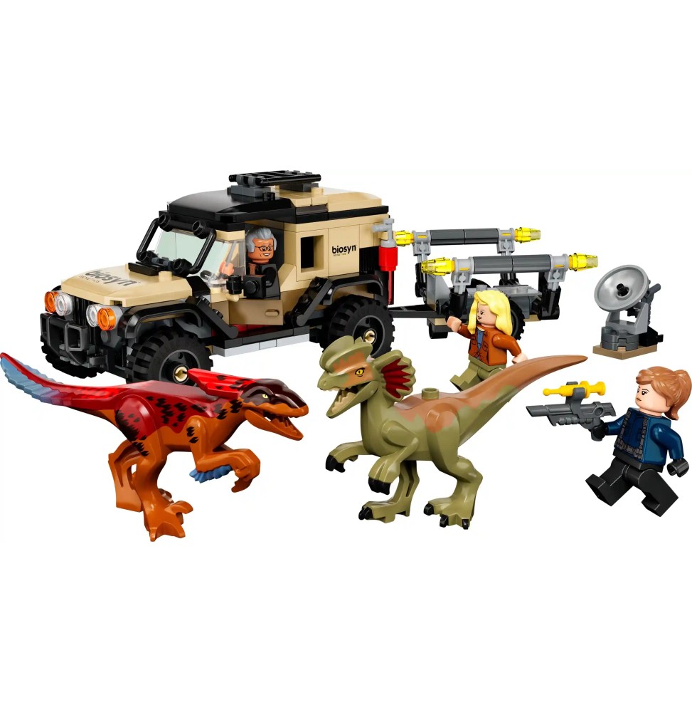 LEGO Jurassic World Pyroraptor and Dilophosaurus Transport