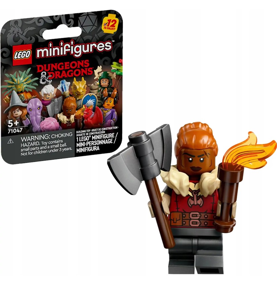 LEGO Barbarian Dwarf Dungeons & Dragons Minifigure