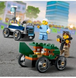 LEGO City Zestaw wyścigówek: samolot kontra łóżko szpitalne