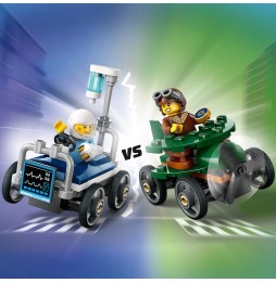 LEGO City Racing Set: Airplane vs. Hospital Bed