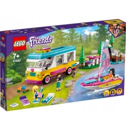 LEGO Friends 41681 Forest Camper and Sailboat