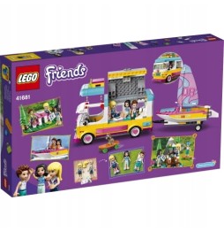 LEGO Friends 41681 Forest Camper and Sailboat