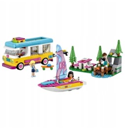 LEGO Friends 41681 Forest Camper and Sailboat