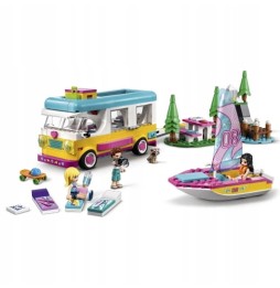 LEGO Friends 41681 Forest Camper and Sailboat