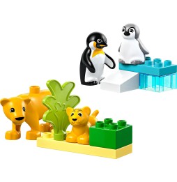 Zestaw LEGO Duplo 10442 Rodziny Dzikich Zwierząt