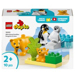 Zestaw LEGO Duplo 10442 Rodziny Dzikich Zwierząt