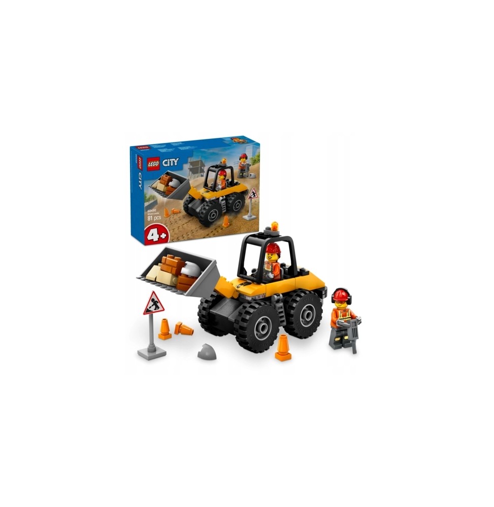 LEGO City Yellow Wheel Loader 60450