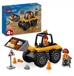 LEGO City încărcător cu roți galben 60450