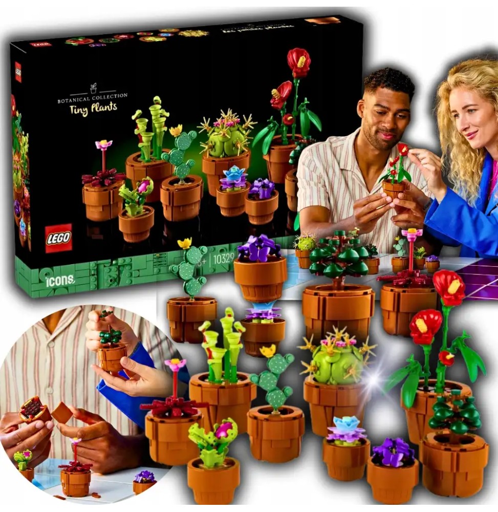 LEGO Icons Set 10329 Small Plants