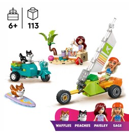 LEGO Friends 42641 Aventură cu câini surferi