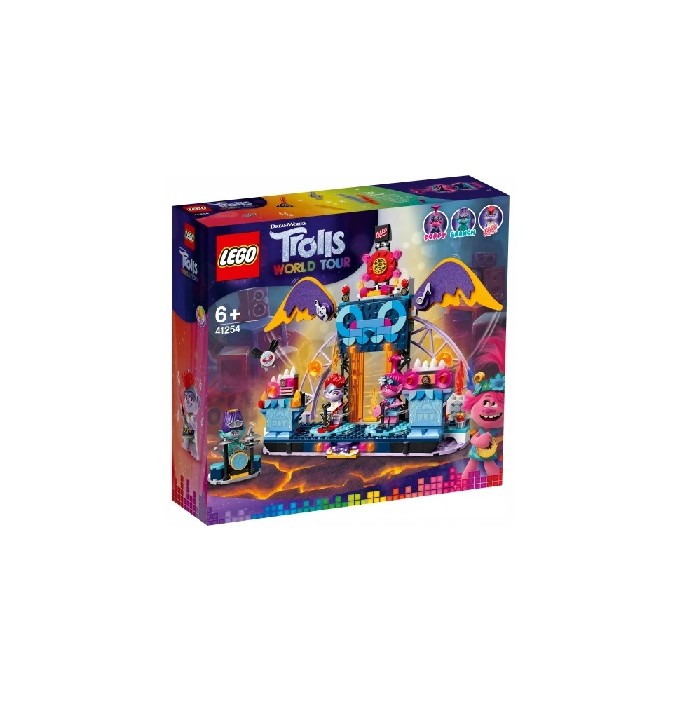 LEGO 41254 Trolls Concert în Volcano Rock City