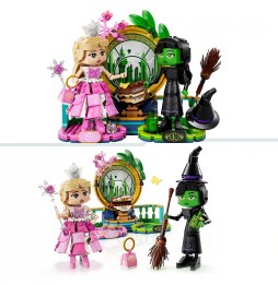 Figurine LEGO Wicked Elphaba și Glinda 75682