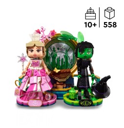 Figurine LEGO Wicked Elphaba și Glinda 75682