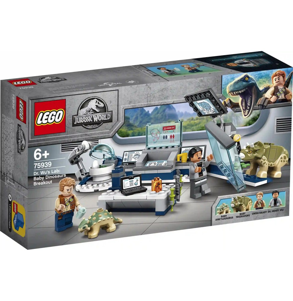 LEGO Jurassic World 75939 Laboratorul doctorului Wu