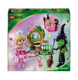 Figurine LEGO Wicked Elphaba și Glinda 75682