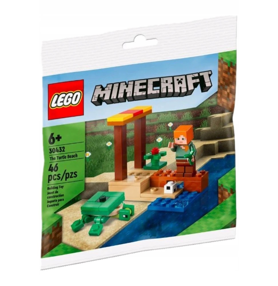 LEGO Minecraft Plaża żółwi 30432 - zestaw