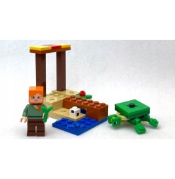 LEGO Minecraft Plaża żółwi 30432 - zestaw