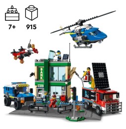 LEGO 60317 Atac la bancă 915 piese