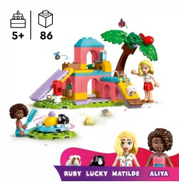 LEGO Friends 42640 Teren de joacă pentru porcușori