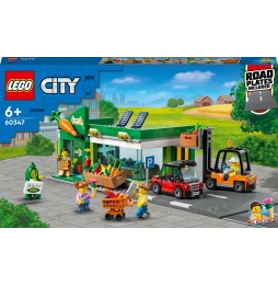 LEGO City 60347 Magazin alimentar pentru copii