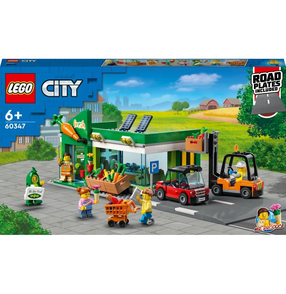 LEGO City 60347 Magazin alimentar pentru copii