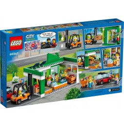 LEGO City 60347 Magazin alimentar pentru copii