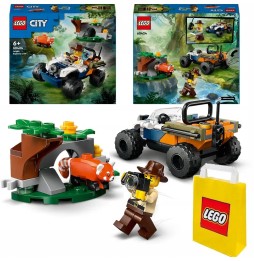 LEGO 60424 Jungle Quad with Panda - Building Blocks 6+