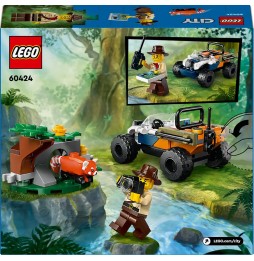 LEGO 60424 Jungle Quad with Panda - Building Blocks 6+