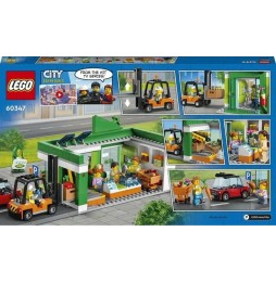 LEGO City 60347 Magazin alimentar pentru copii