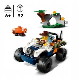 LEGO 60424 Quad junglei cu panda - Lego 6+