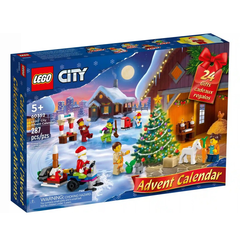 LEGO City 60352 Kalendarz adwentowy dla dzieci