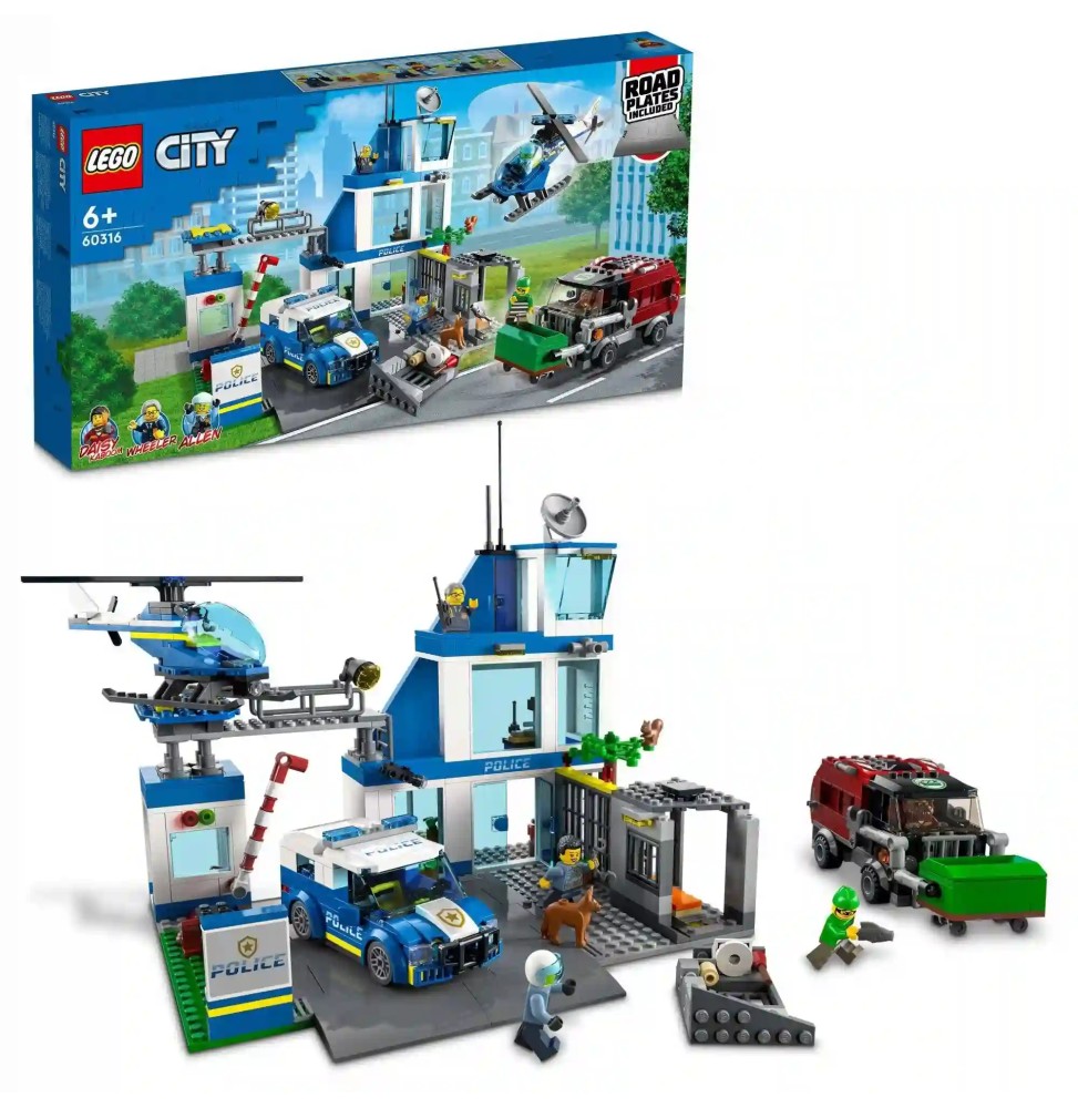 Lego City Baza Policyjna 60316