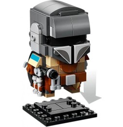 LEGO 75317 Mandalorian și Copil cu abțibilduri gratis