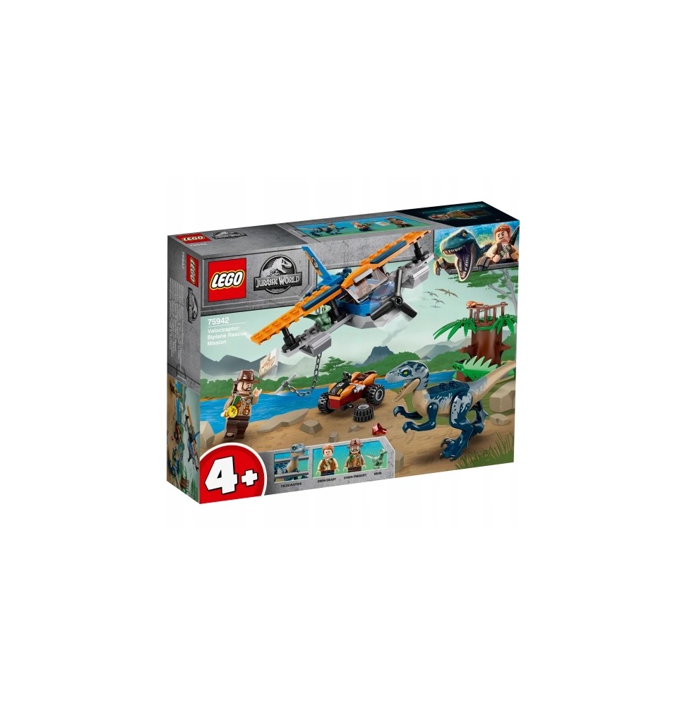 LEGO 75942 Raptor Rescue Set