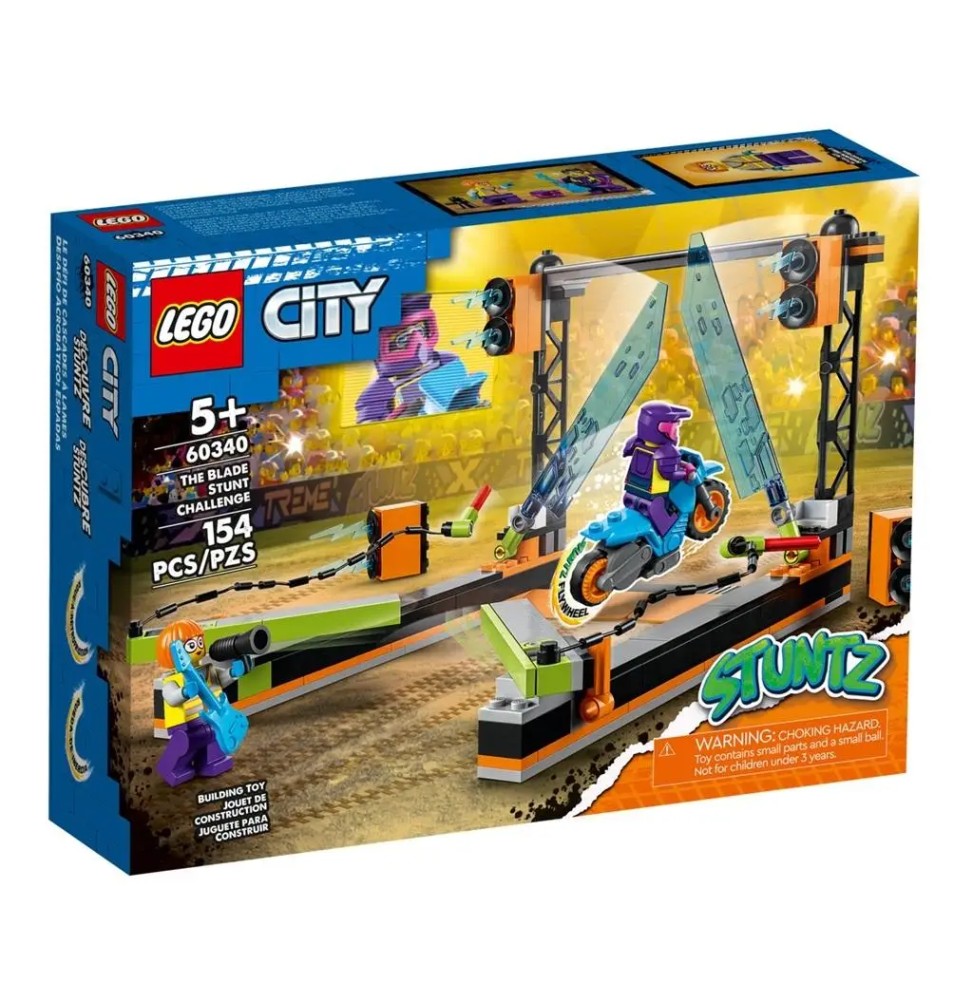 LEGO City 60340 Wyzwanie kaskaderskie Zestaw Klocków