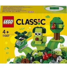 LEGO 11007 Classic Green Blocks for Kids