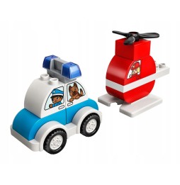 LEGO Duplo Fire Helicopter and Police Car 10957