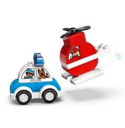 LEGO Duplo Fire Helicopter and Police Car 10957