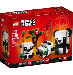 LEGO BrickHeadz 40466 Pandas for Chinese New Year