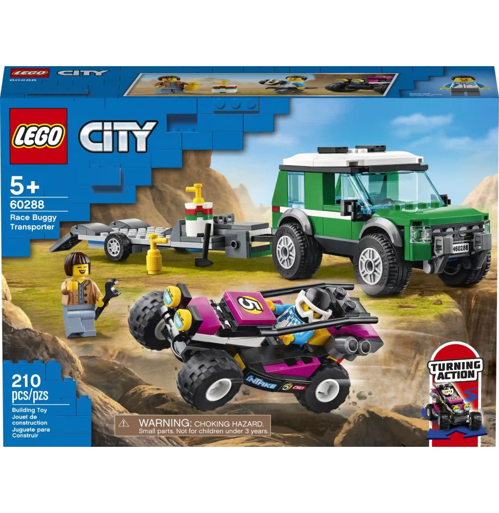 LEGO City 60288 Transporter łazika wyścigowego